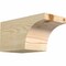 Ekena Millwork Huntington Rough Sawn Rafter Tail, Douglas Fir, 6"W x 6"H x 12"L RFT06X06X12HUN00RDF - alternate 1